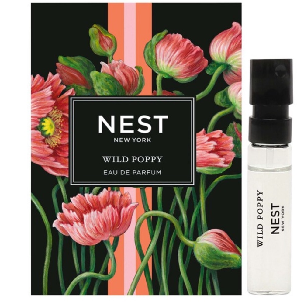 NEW nest wild poppy sample